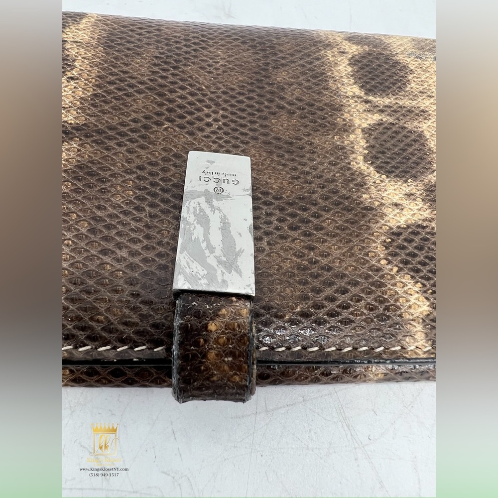 🤎SOLD🤎Gucci limited python skin wallet - Picture 4 of 11